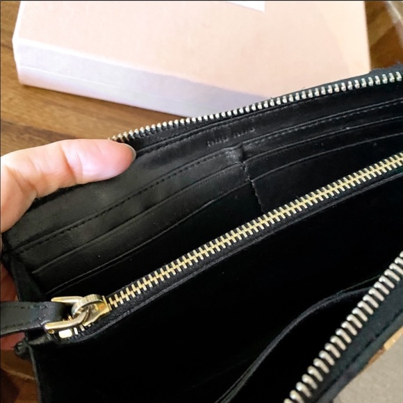 Miu Miu (by Prada) Nappa Leather Large Wallet - Picture 8 of 10